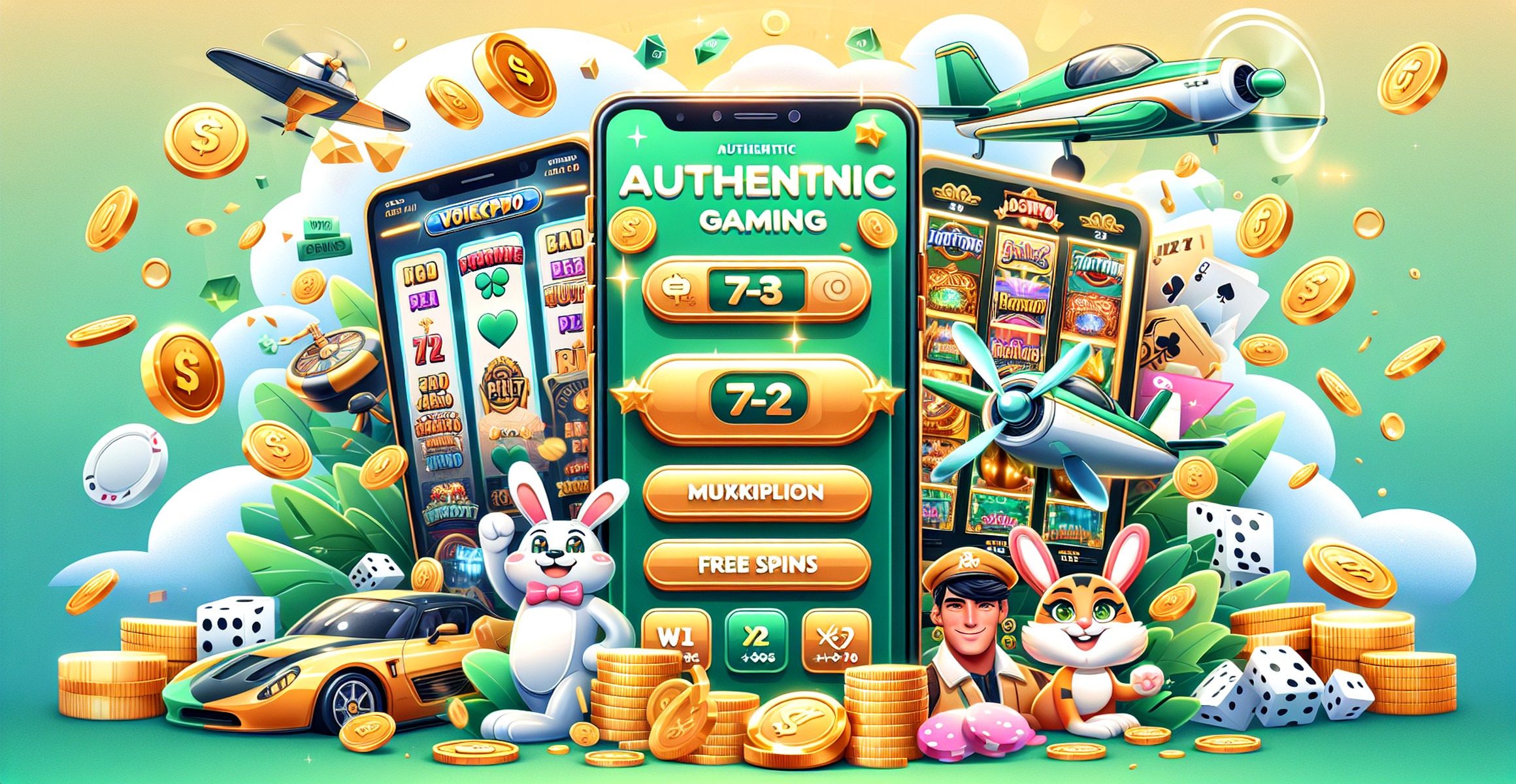 BITSTARZ Fortune Rabbit Slots - Fun online slot game